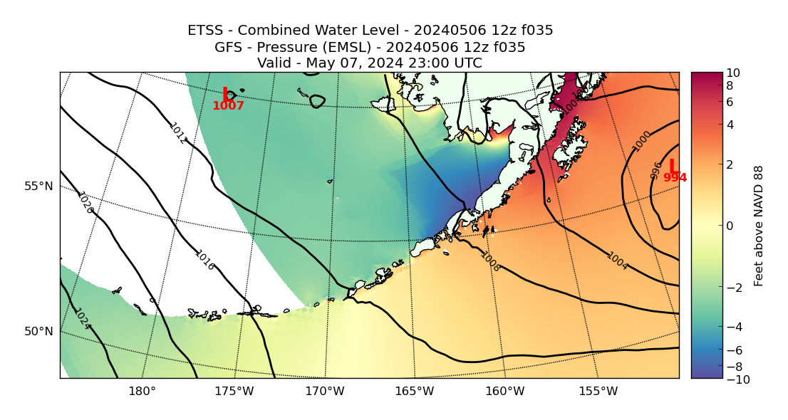 ETSS 35 Hour Total Water Level image (ft)