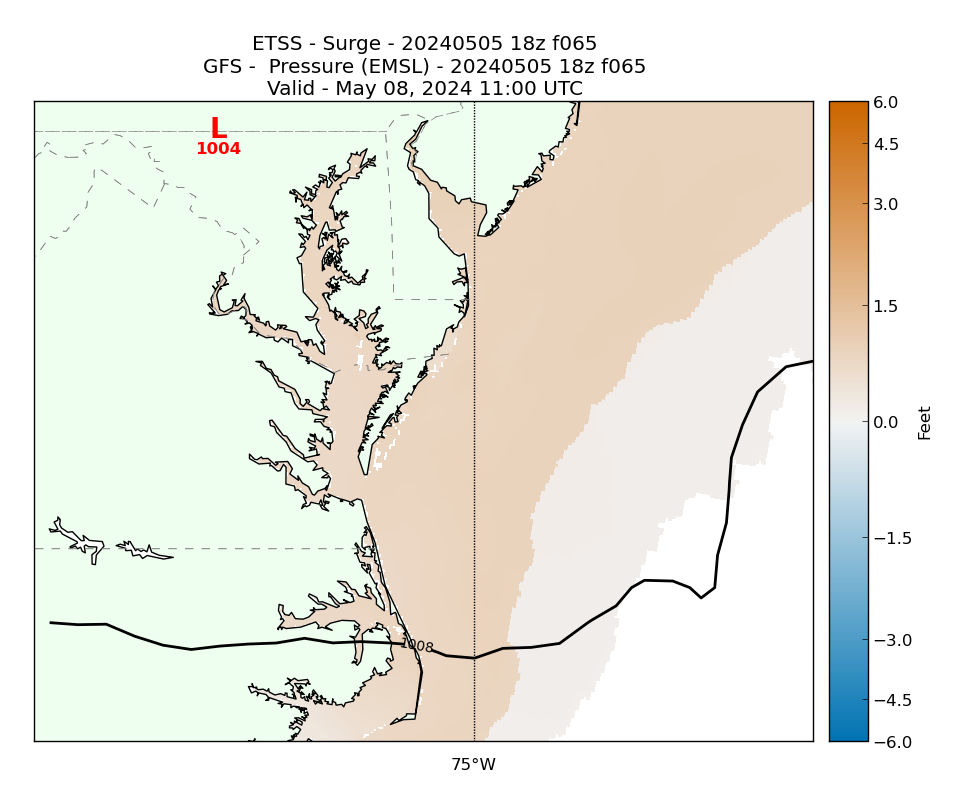 ETSS 65 Hour Storm Surge image (ft)