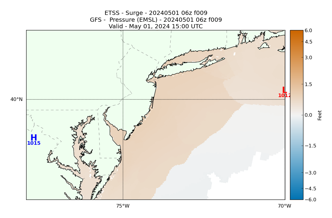 ETSS 9 Hour Storm Surge image (ft)