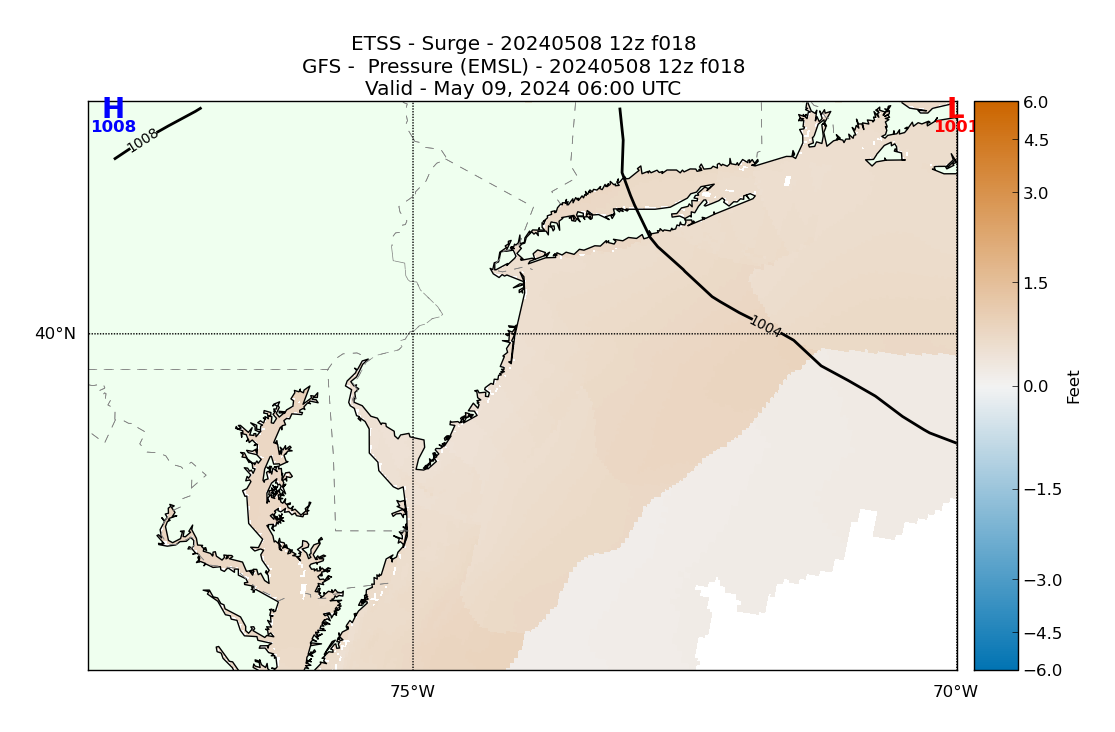 ETSS 18 Hour Storm Surge image (ft)