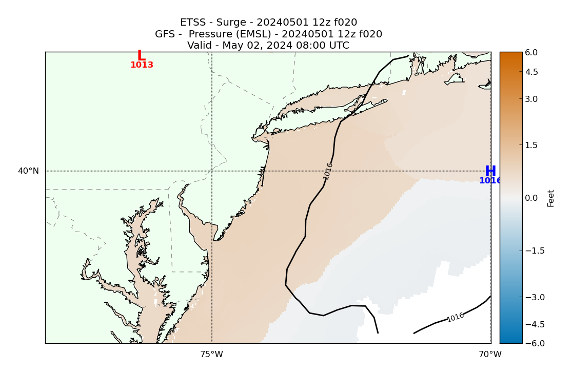 ETSS 20 Hour Storm Surge image (ft)