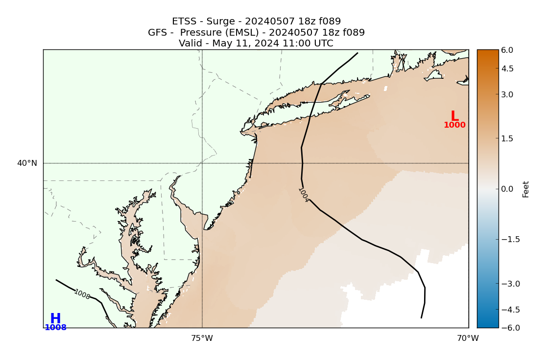 ETSS 89 Hour Storm Surge image (ft)