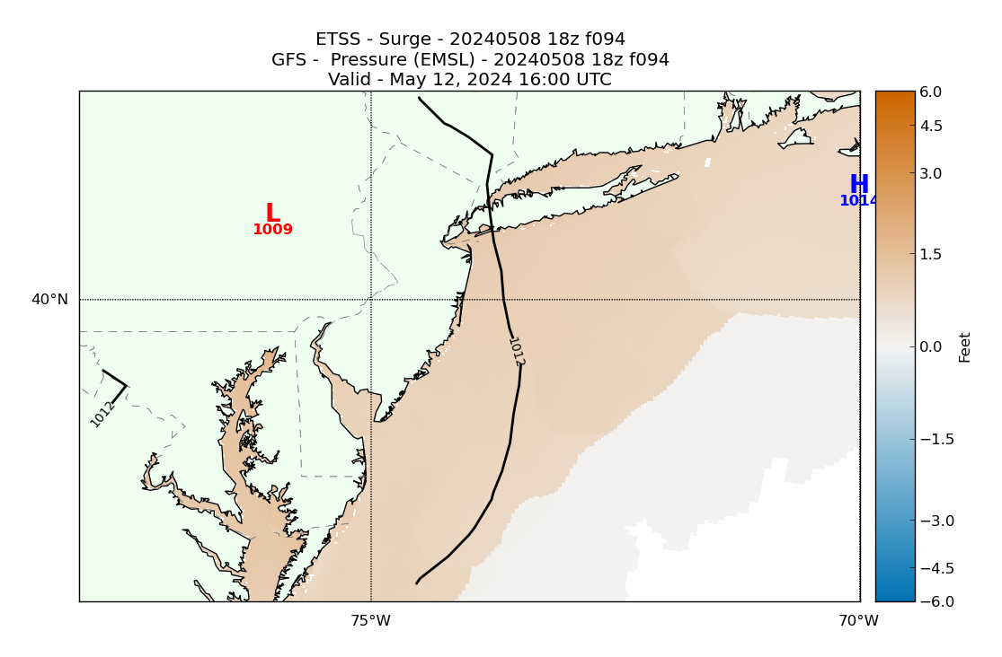ETSS 94 Hour Storm Surge image (ft)
