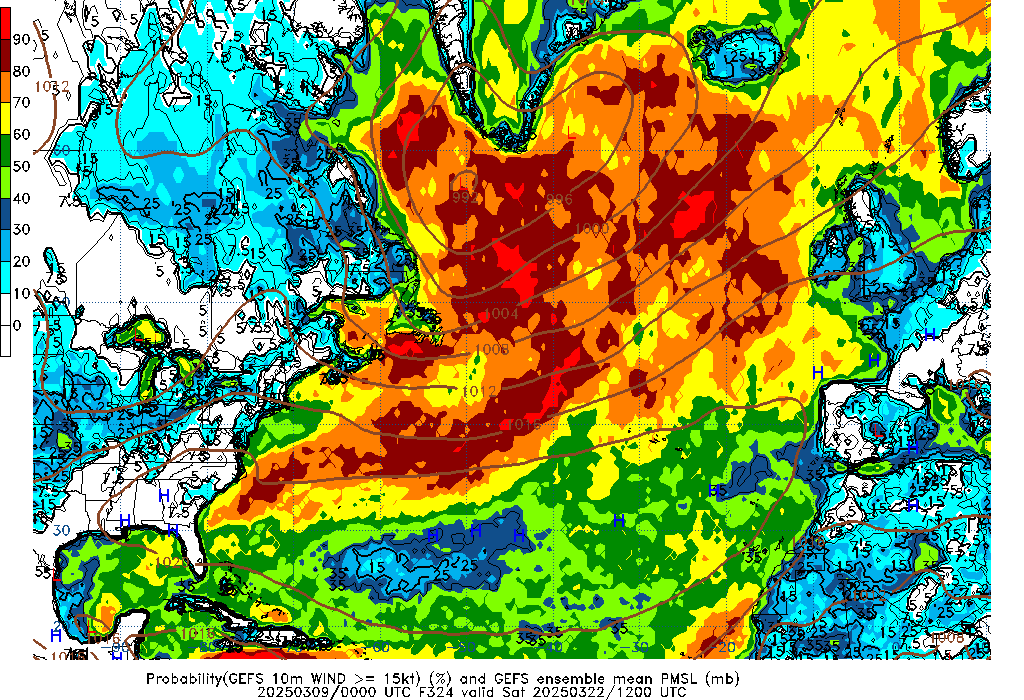 Gefs Probabilistic Wind Speed Guidance