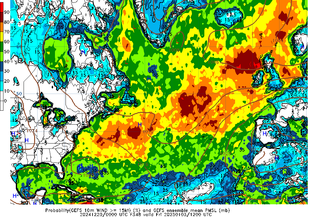 GEFS Probabilistic Wind Speed Guidance