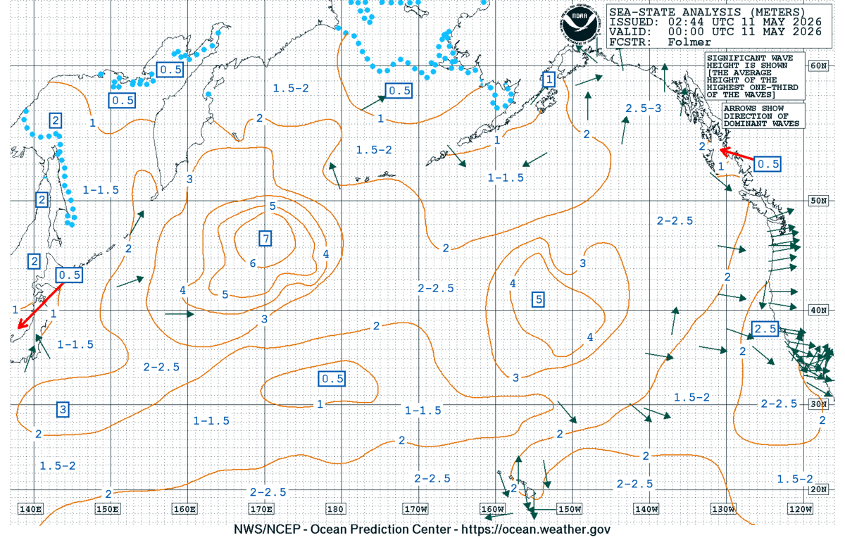 North Pacific Sea State Analysis