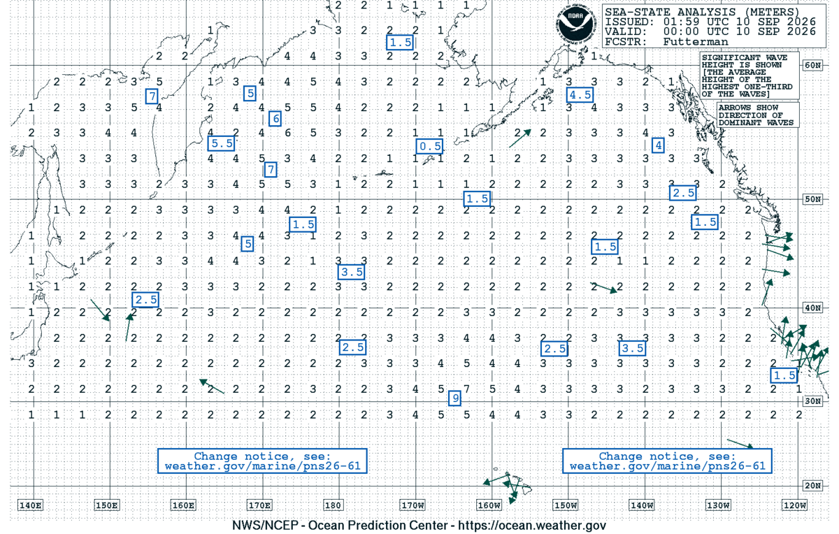 North Pacific Sea State Analysis