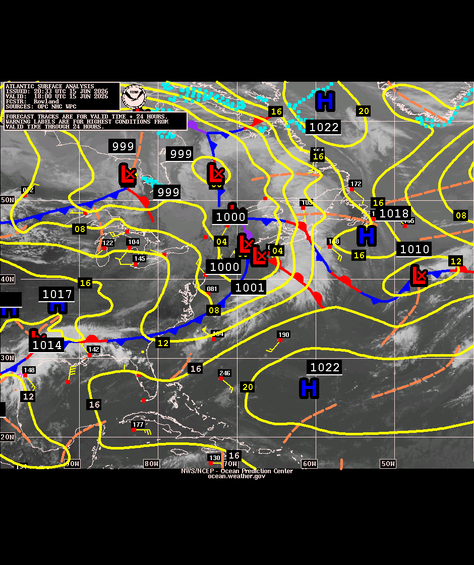 West Atlantic Surface Analysis with Satellite Imagery