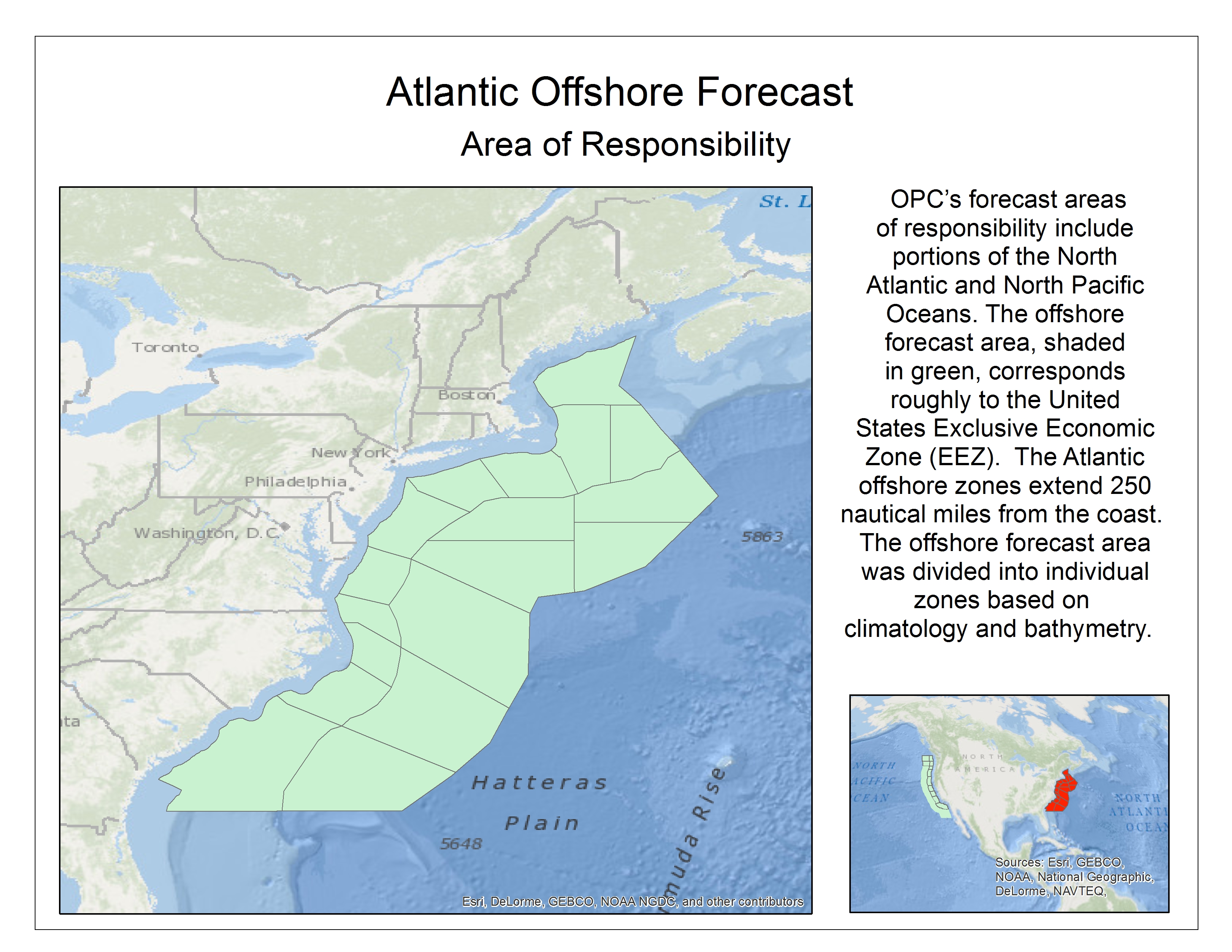 OPC Offshore Zones