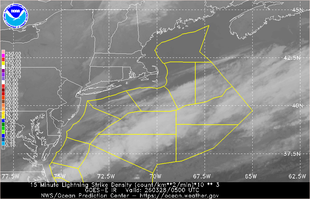 Lightning Strike Density image