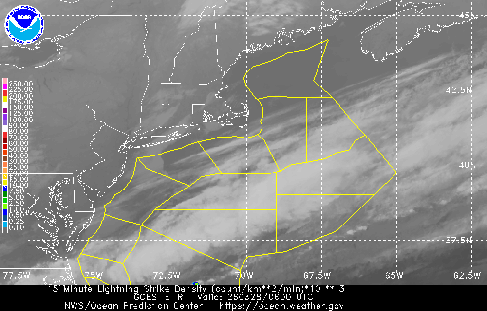 Lightning Strike Density image