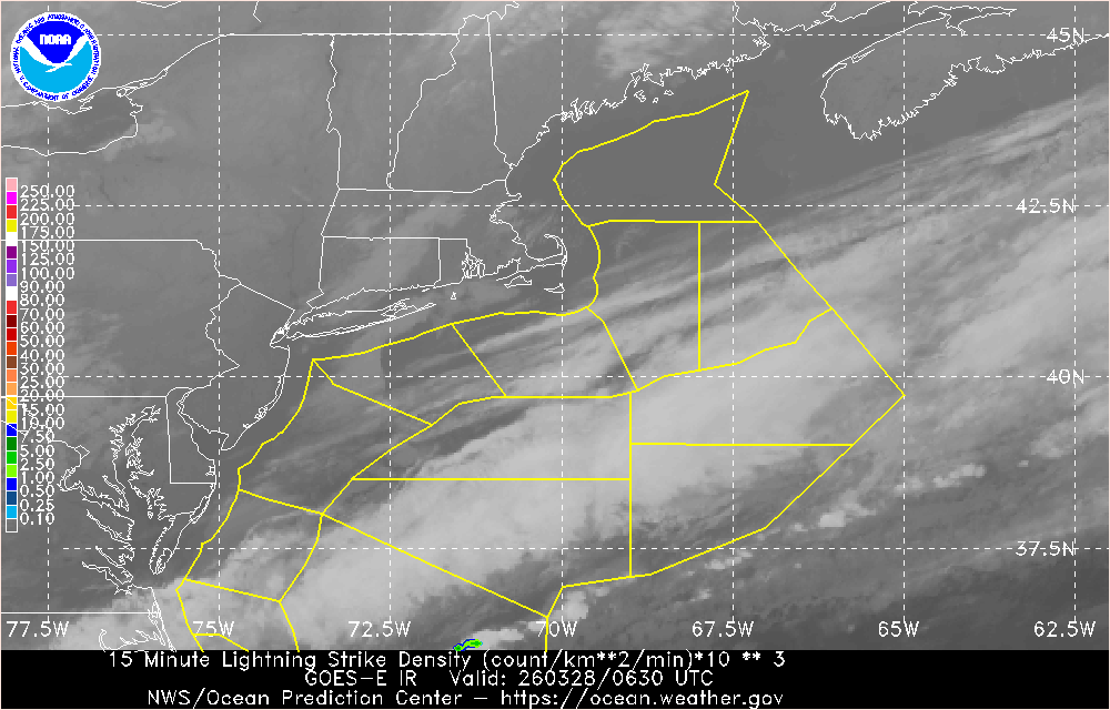 Lightning Strike Density image