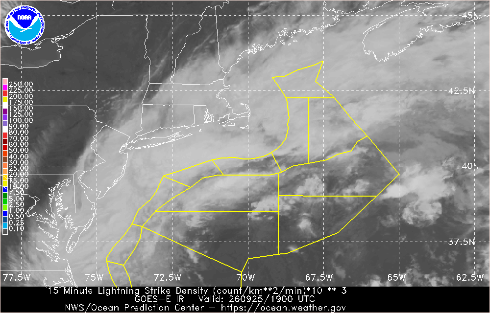 Lightning Strike Density image