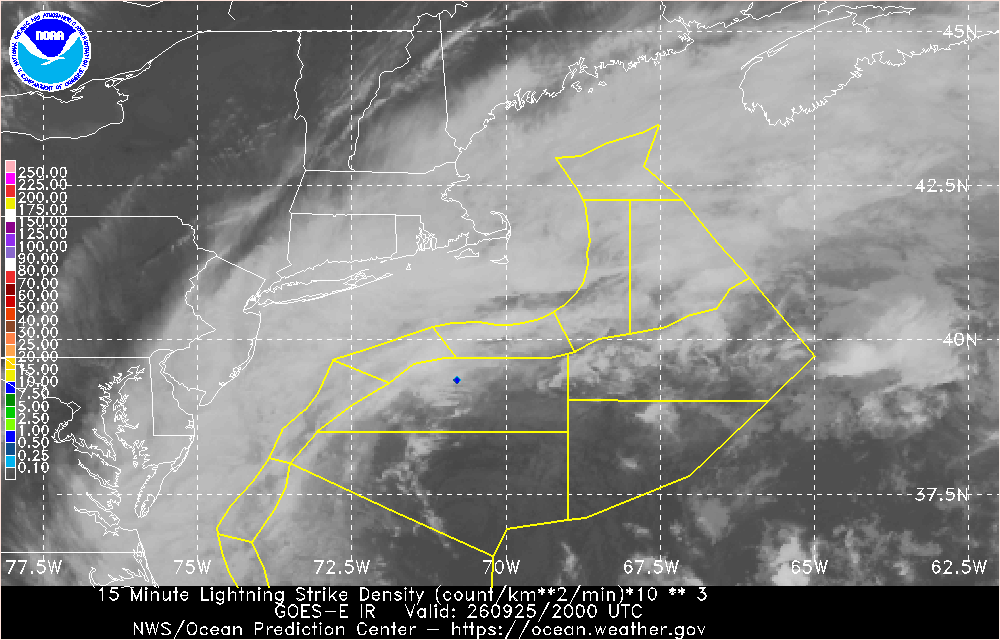 Lightning Strike Density image