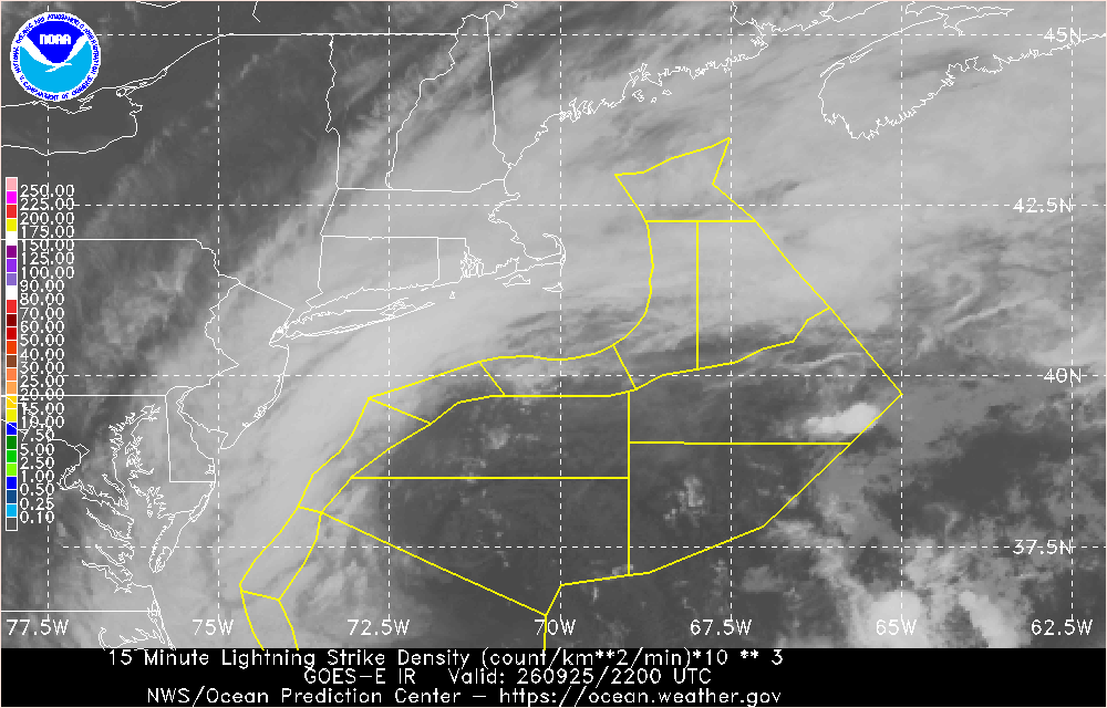 Lightning Strike Density image