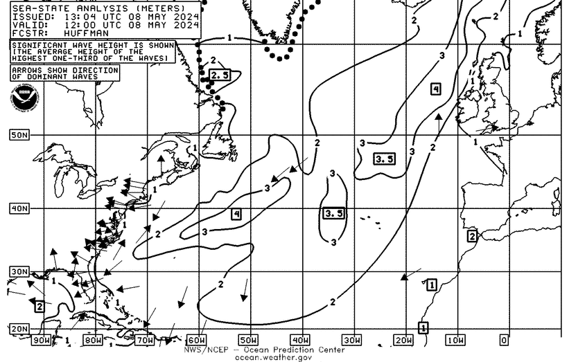 Image of Atlantic Sea State Analysis