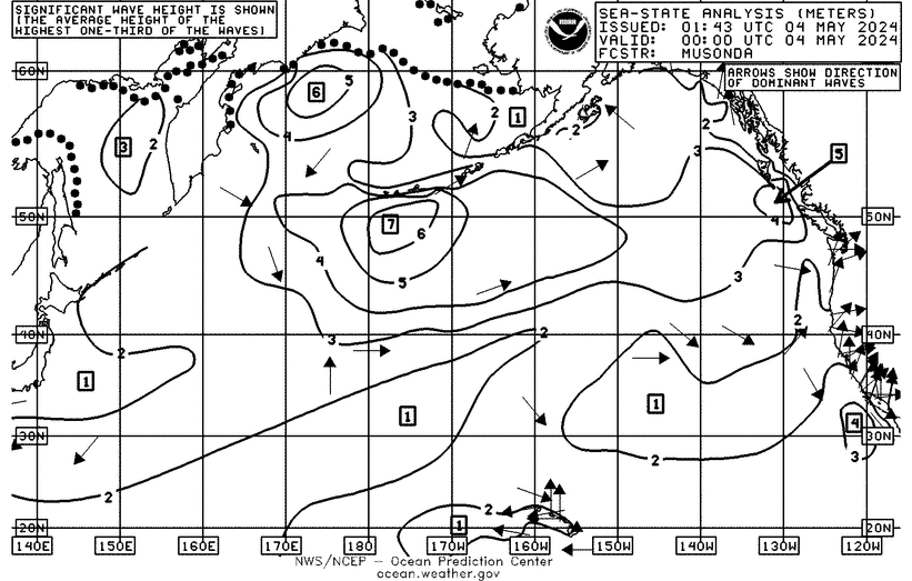 Image of Pacific Sea State Analysis