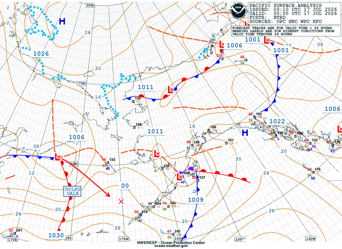 Alaska/Arctic Surface Analysis