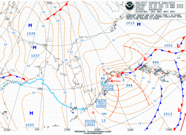 Pacific Alaska Surface Analysis